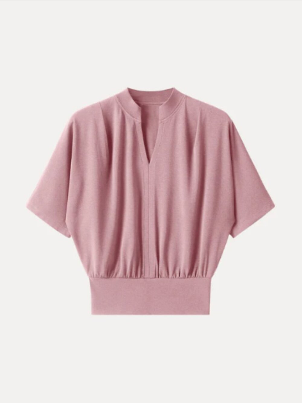 OGL Short-Sleeve V-Neck Dolman Top